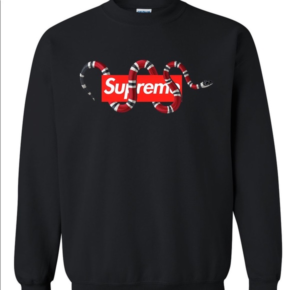 supreme snake hoodie